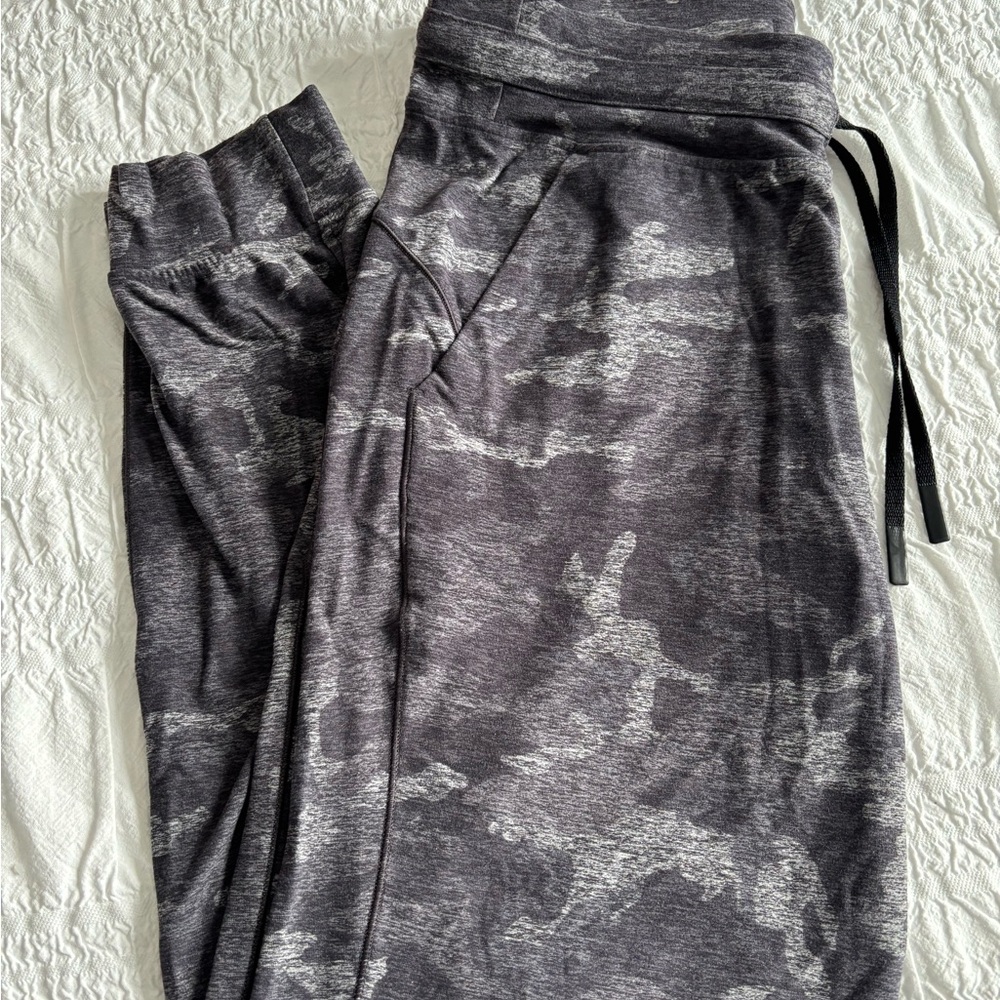 lululemon athletica Gray Camo Track Pants